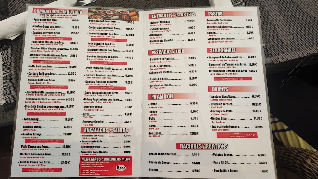 Menu_Los Llanos_Son Ferrer_image_4