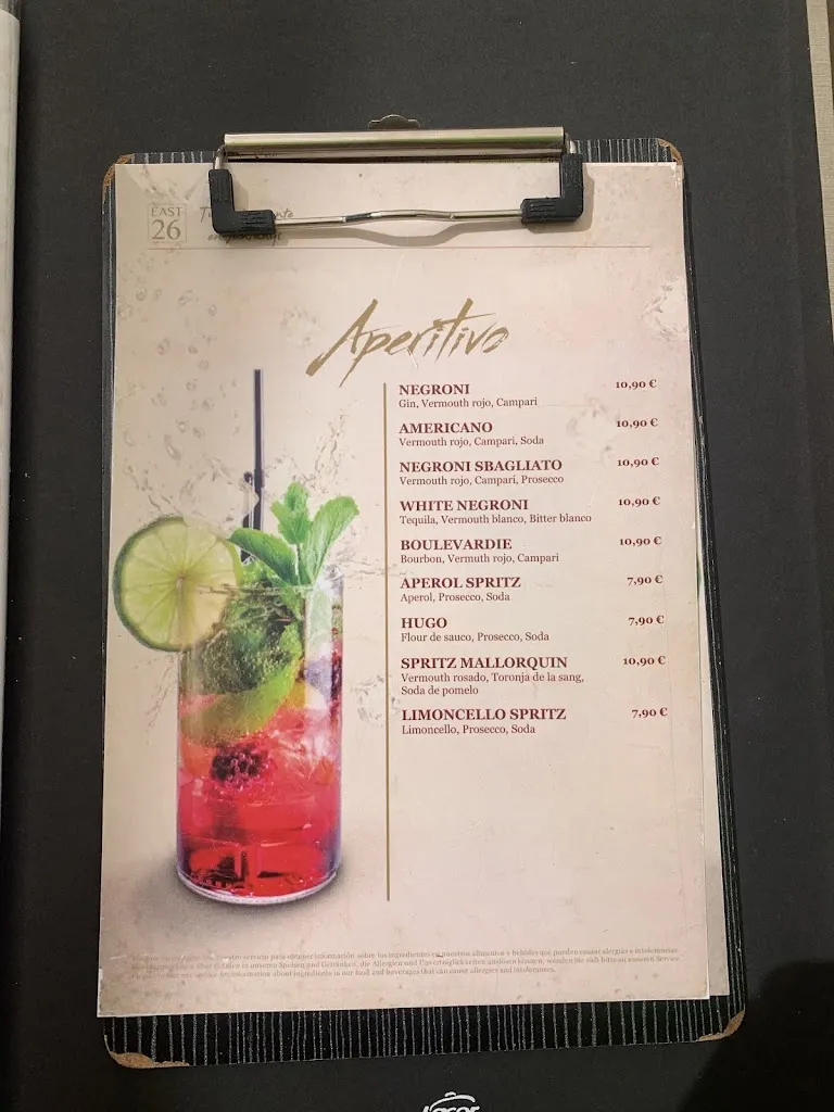 Menu_EAST26 Restaurant_Santanyí_image_4