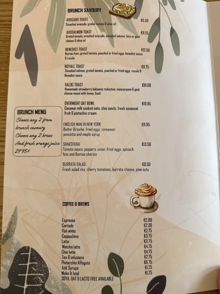 Menu_Xaloc Brunch & Cocktails_Santanyí_image_4