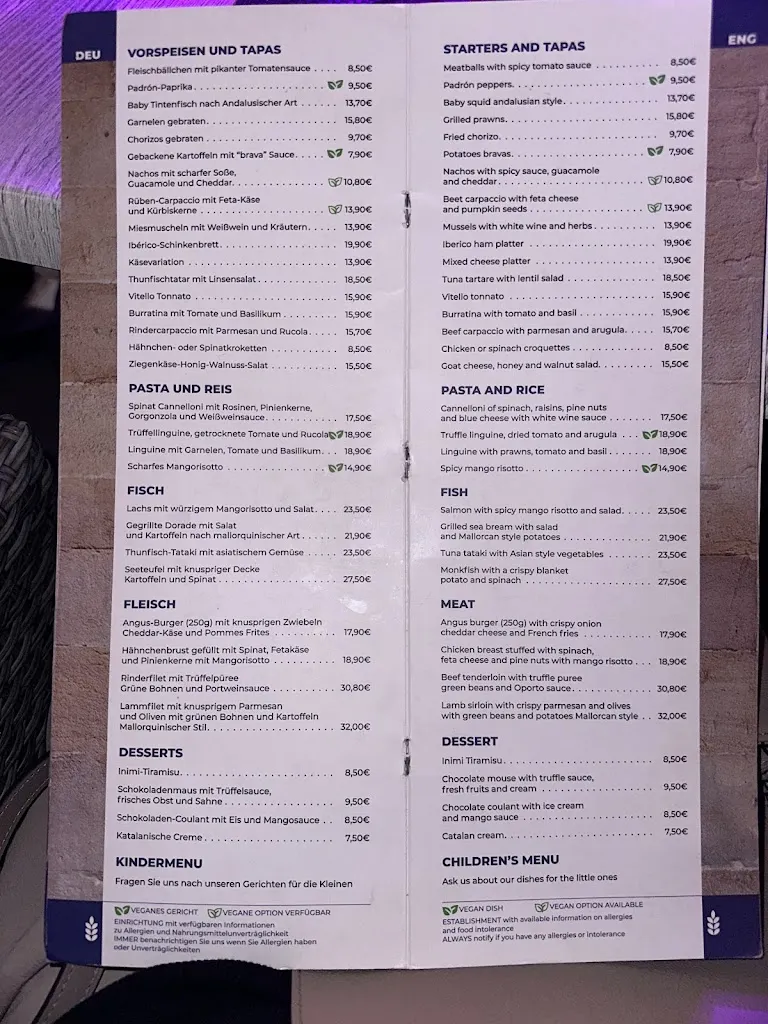 Menu_INIMI Santanyí - Restaurant_Santanyí_image_1
