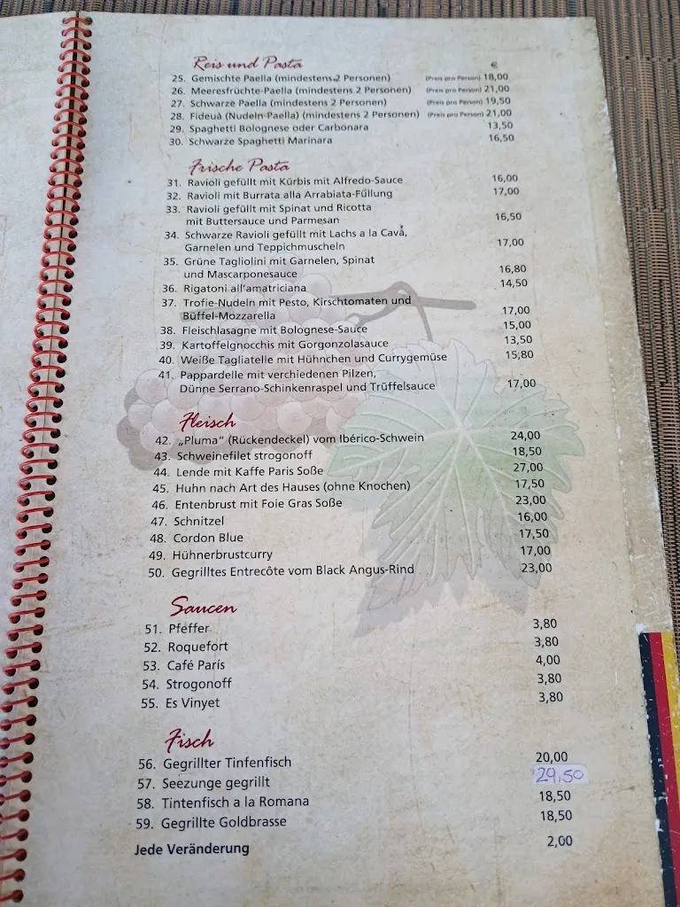 Menu_Restaurant Es Vinyet_Santanyí_image_1