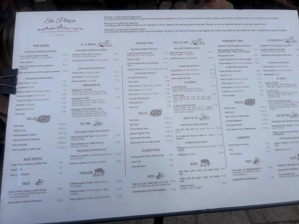 Menu_Sa Plaça - Santanyí_Santanyí_image_1