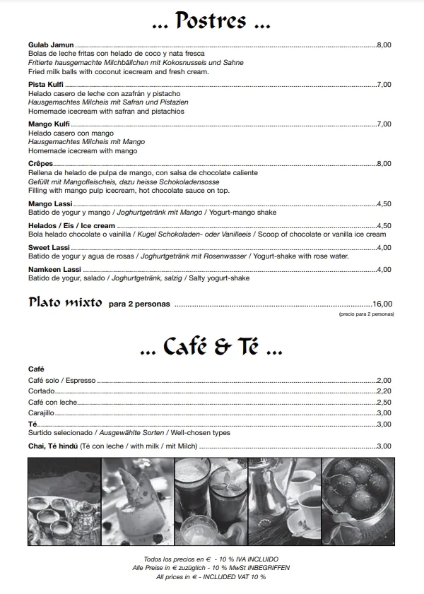 Menu_India Restaurant_Santanyí_image_4