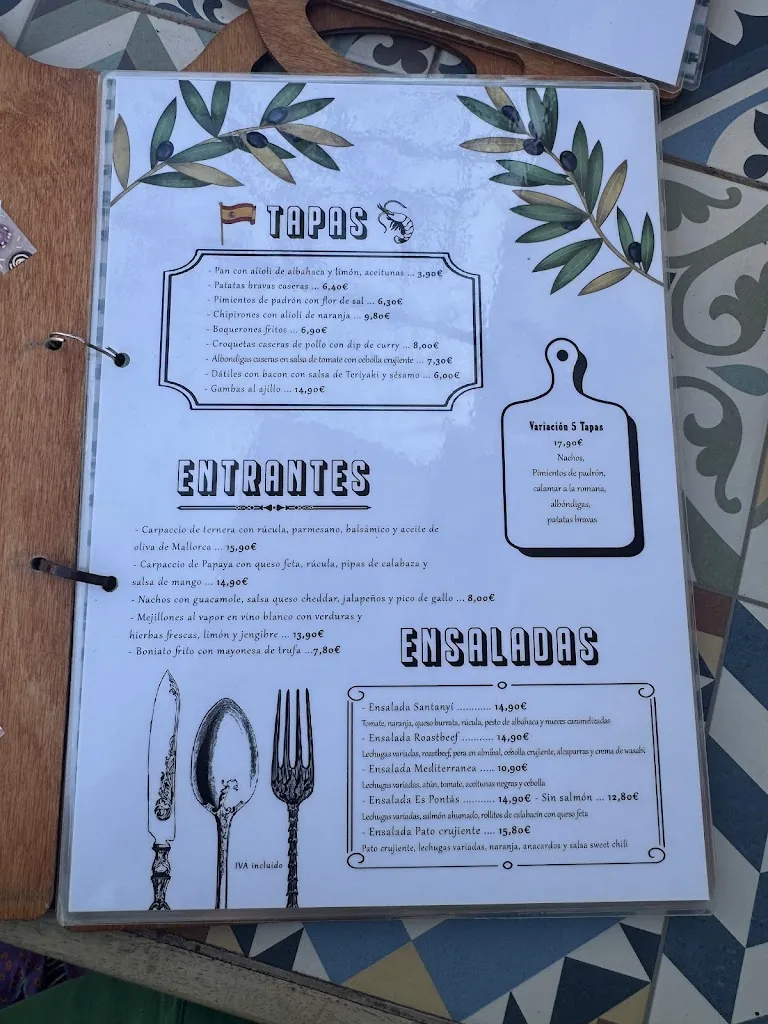 Menu_Pambolieria Es Pontàs_Santanyí_image_2