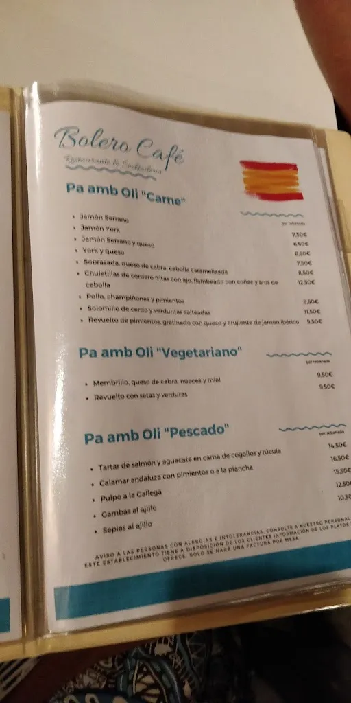 Menu_Bolero Café_Santanyí_image_3