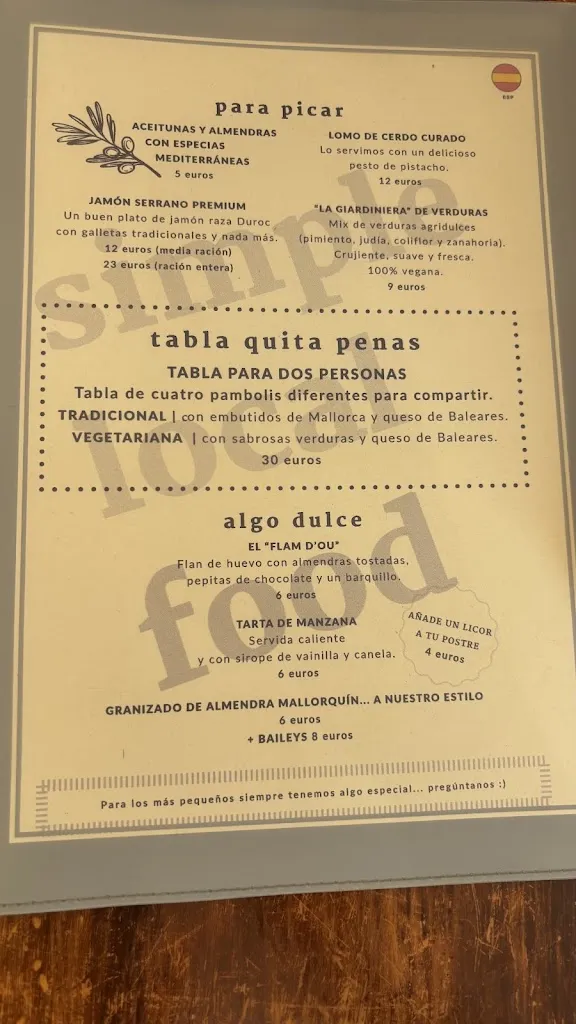 Menu_QuitaPenas Valldemossa_Valldemossa_image_4