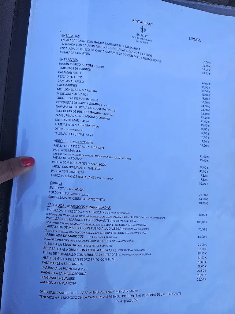 Menu_Restaurant Es Port de Valldemossa_Valldemossa_image_1