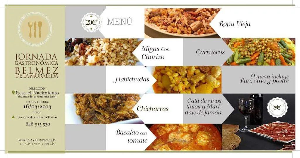 Menu_Restaurante SIERRA Magina_Albanchez de Mágina_image_1