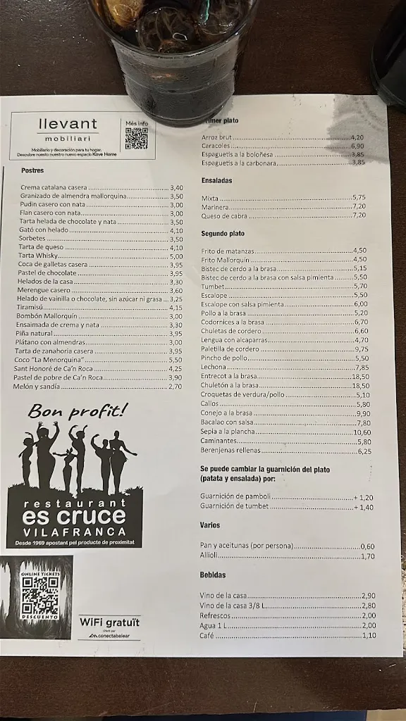 Menu_Es Cruce_Vilafranca de Bonany_image_3