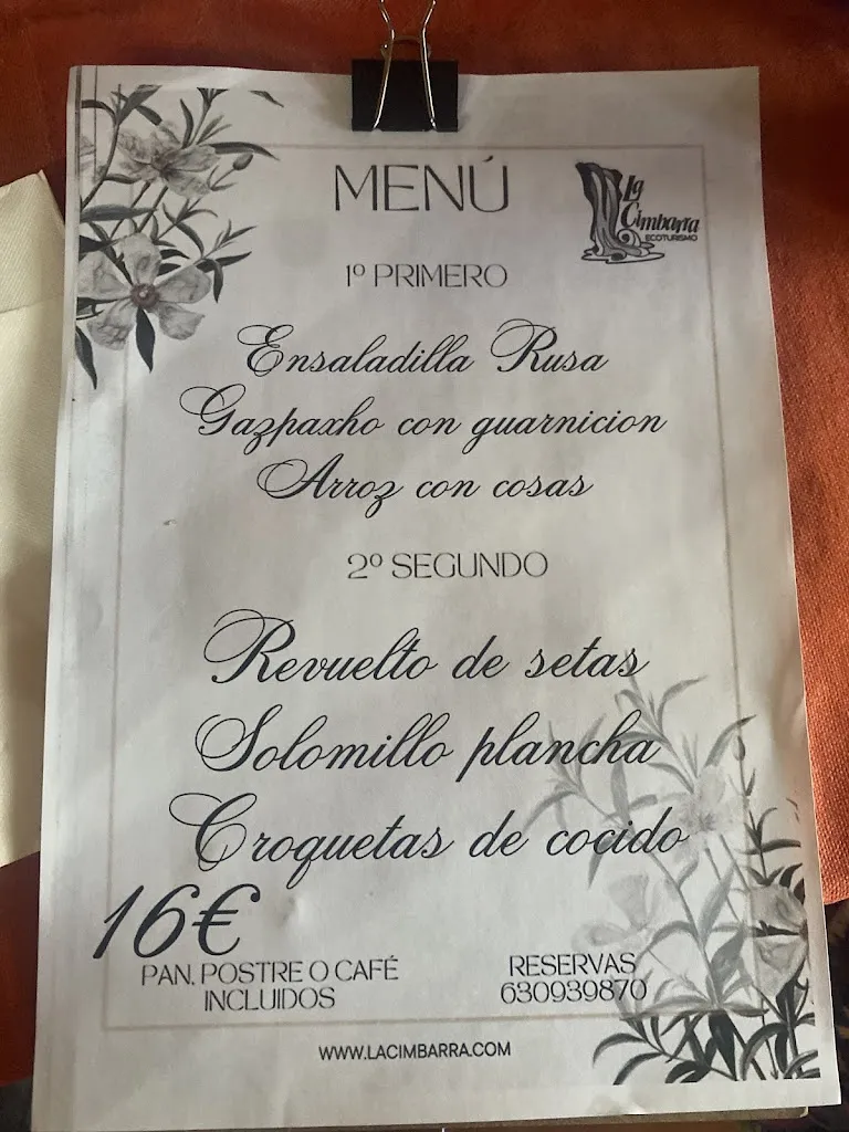Menu_Restaurante la Cimbarra_Aldeaquemada_image_1