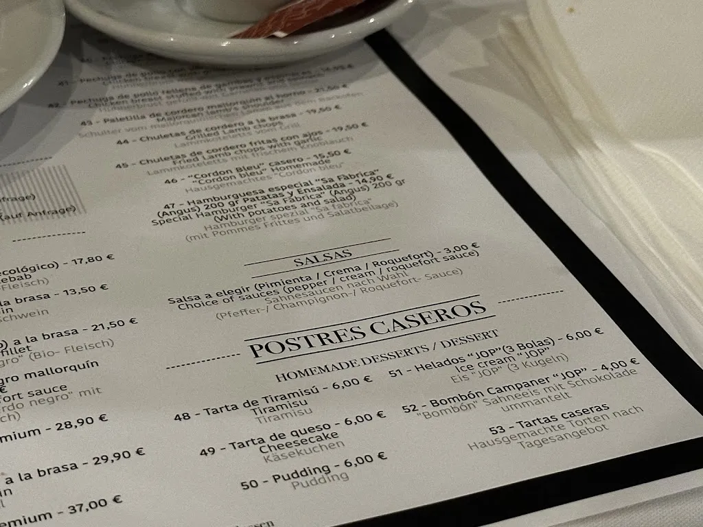 Menu_Restaurante Sa Fàbrica Sineu_Sineu_image_3