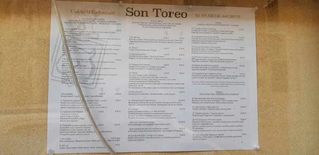 Menu_Antic Celler San Toreó_Sineu_image_3