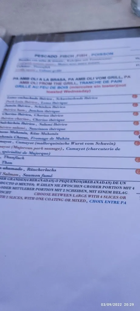 Menu_Antic Celler San Toreó_Sineu_image_4