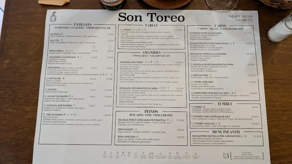 Menu_Celler son toreo_Sineu_image_1