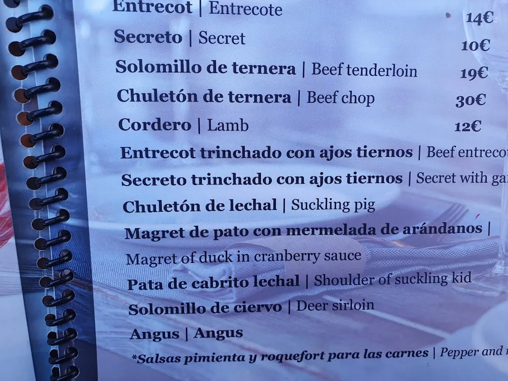 Menu_Bar El Burladero_Catral_image_3