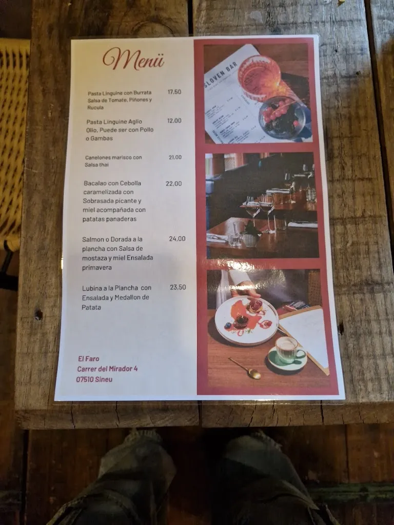 Menu_El Faro Sineu_Sineu_immagine_1