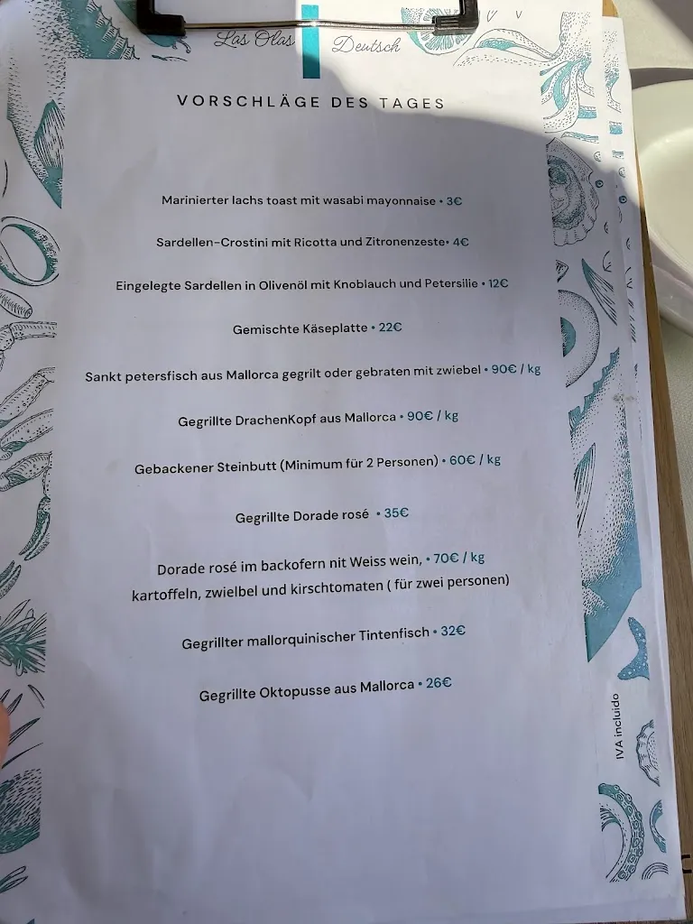 Menu_Las Olas - Santa Ponça_Santa Ponsa_image_3