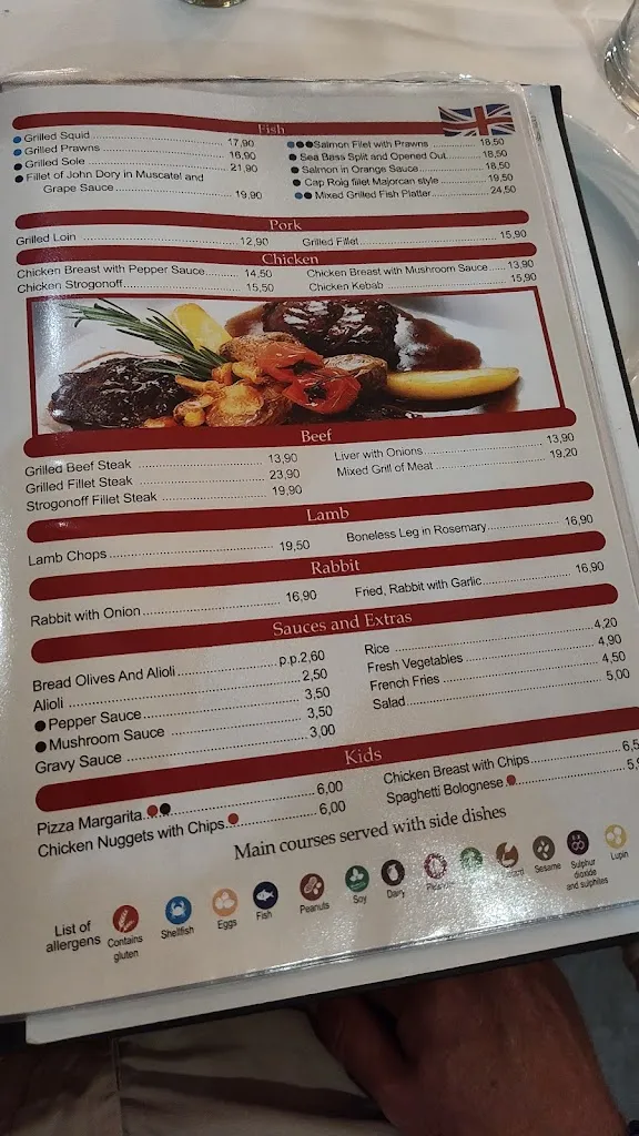 Menu_Restaurant Grill Manolo's_Santa Ponsa_immagine_3