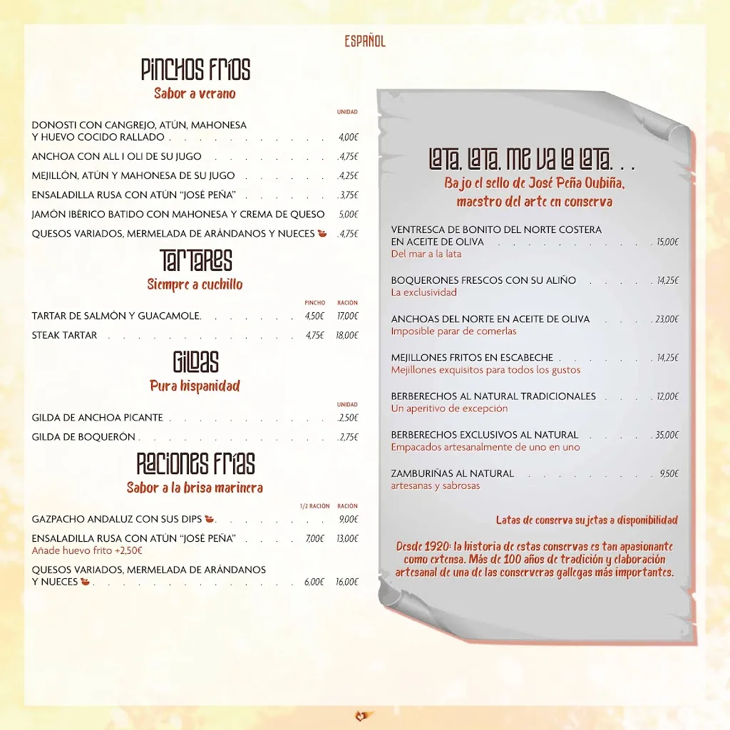 Menu_Balcón de María Pinchos & Tapas – Crispy Pizza & Cocktail Bar_Santa Ponsa_image_4