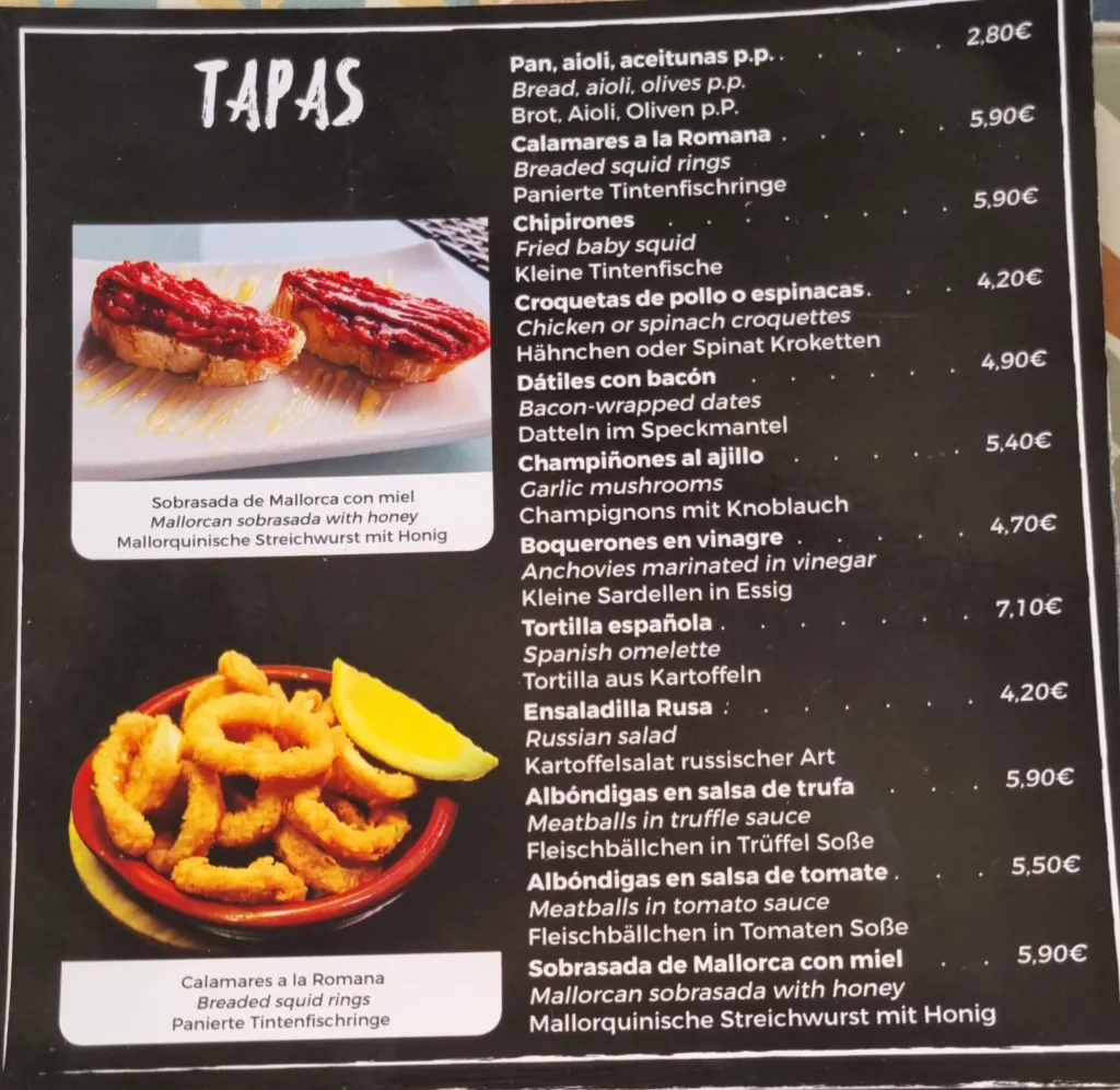 Menu_Tapas y Más l Restaurant Santa Ponsa_Santa Ponsa_image_4