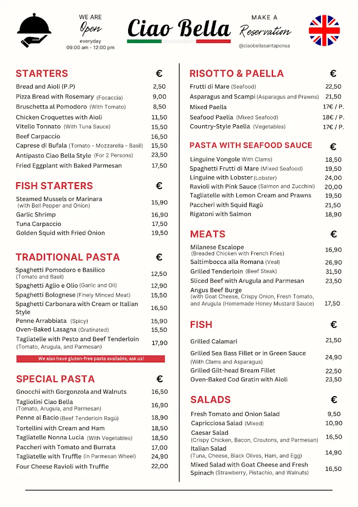 Menu_Ciao Bella Santa Ponsa_Santa Ponsa_image_3