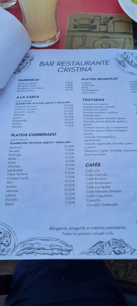 Menu_Bar el chaflán_Catral_image_2