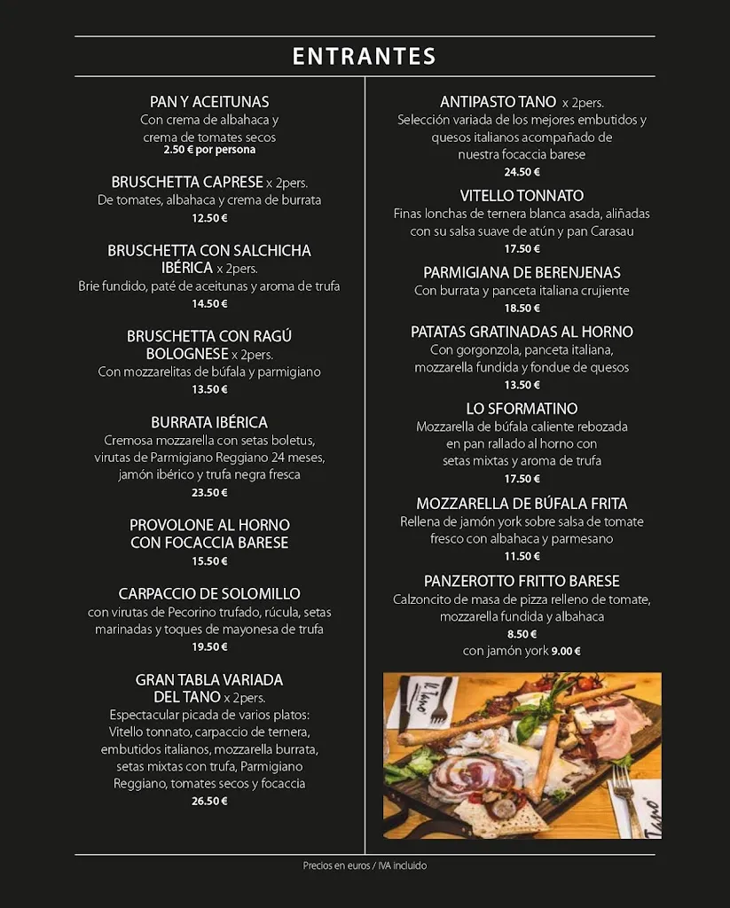Menu_Il Tano - Santa Ponça_Santa Ponsa_image_2
