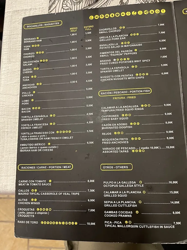 Menu_El Rocío Santa Ponça_Santa Ponsa_image_2