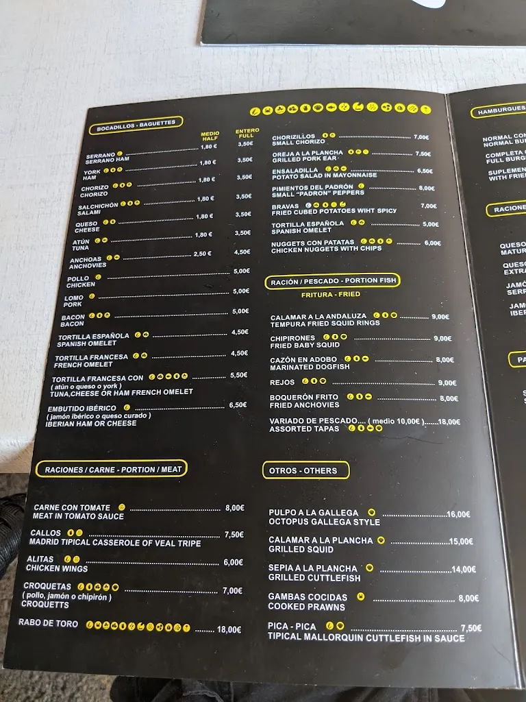 Menu_El Rocío Santa Ponça_Santa Ponsa_image_4