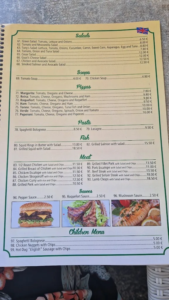 Menu_Tony's_Santa Ponsa_image_1