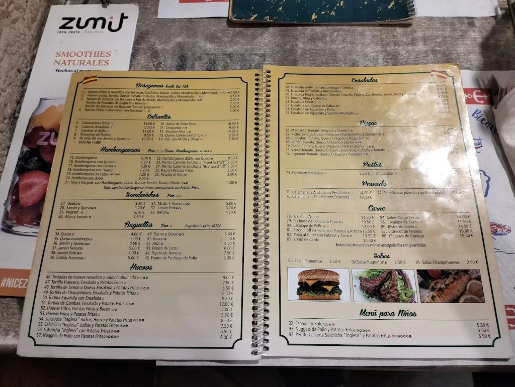 Menu_Tony's_Santa Ponsa_image_2