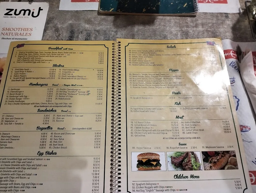 Menu_Tony's_Santa Ponsa_image_3