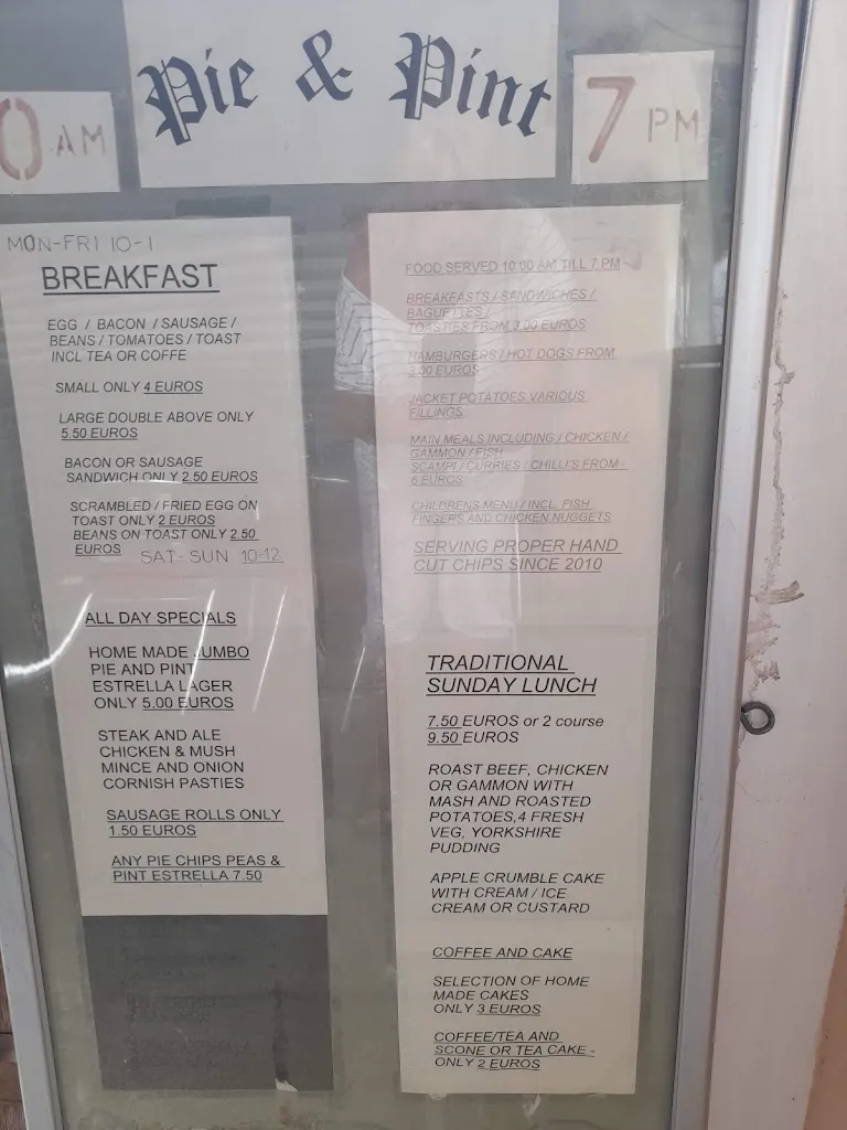 Menu_Pie N Pint_Santa Ponsa_immagine_1