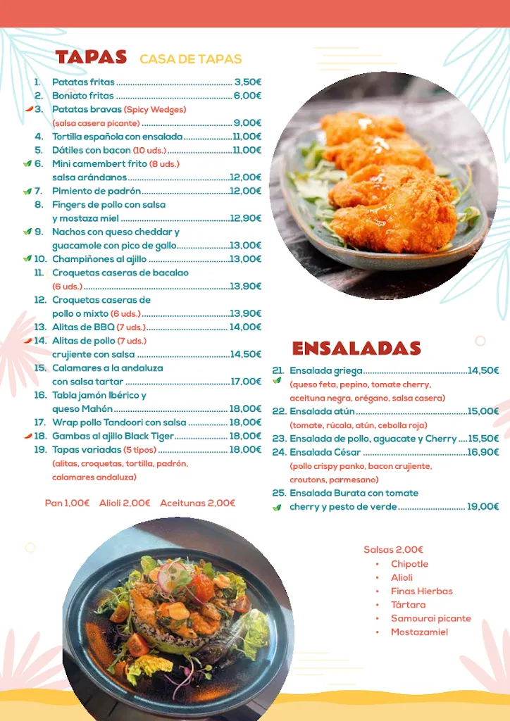 TAPAS & PIZZERÍA BEACH_Santa Ponsa_menu_image_1