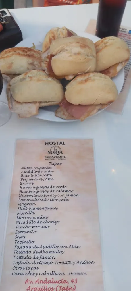 Menu_Hostal Restaurante La Noria_Arquillos_image_2