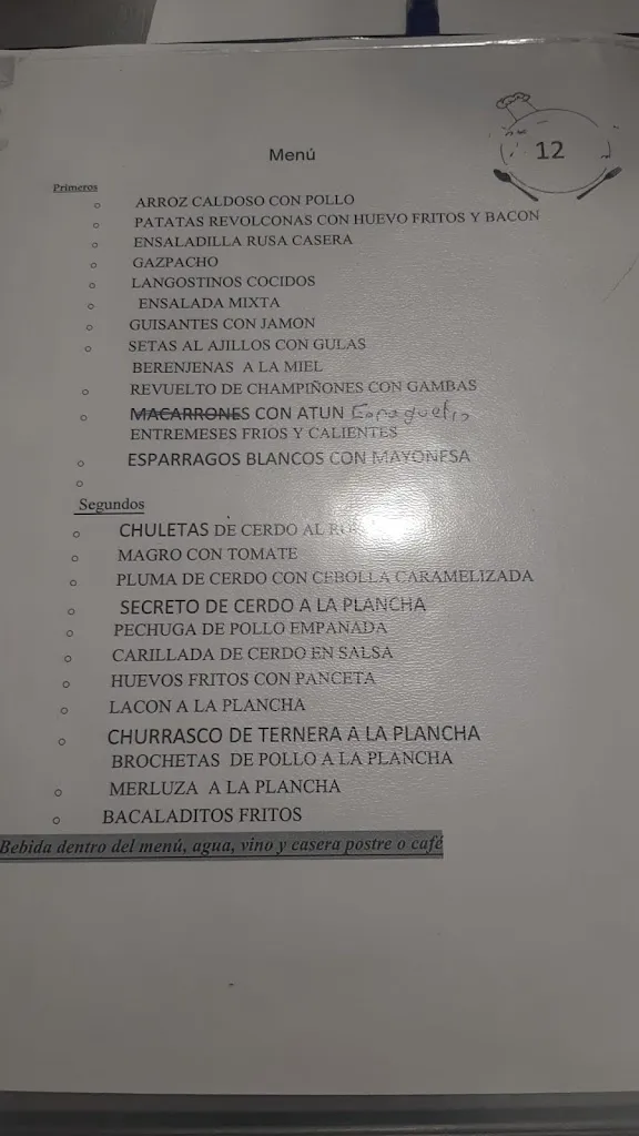 Menu_Bar Restaurante La Morena._Alcaudete_image_3