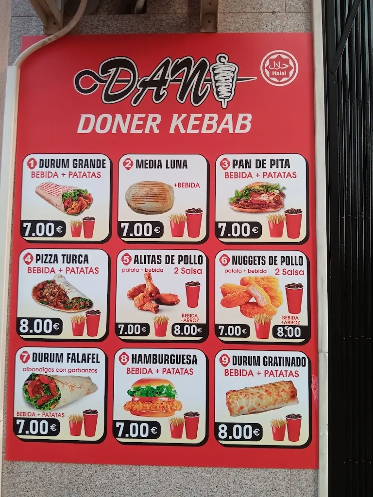 Menu_Dani kebab alcaudete_Alcaudete_image_2
