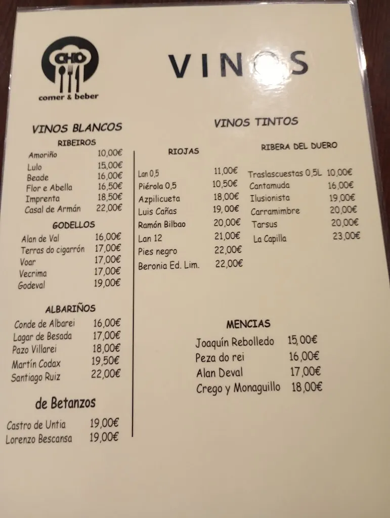 Menu_Restaurante Cho Betanzos_Betanzos_image_2