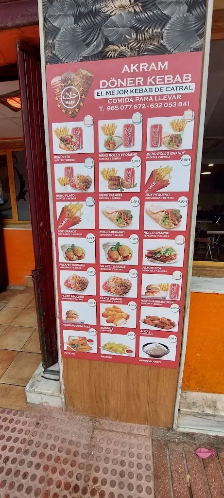 Menu_Akram Pizzería & kebab  Catral حلال_Catral_immagine_1