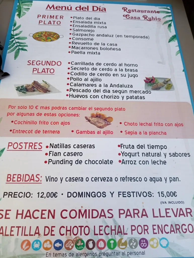 Menu_Restaurante Bar Casa Rubio_Arroyo del Ojanco_image_1