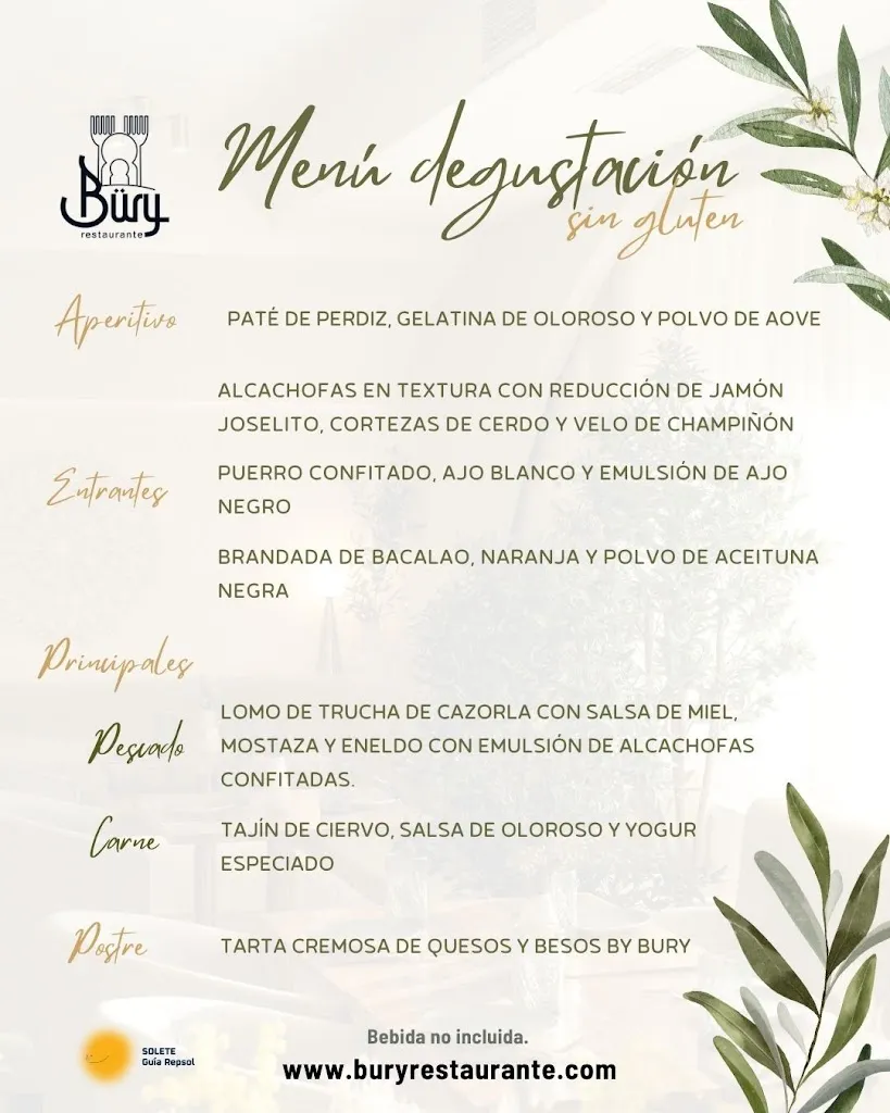 Menu_Bury Restaurante Baños de la Encina_Baños de la Encina_image_1