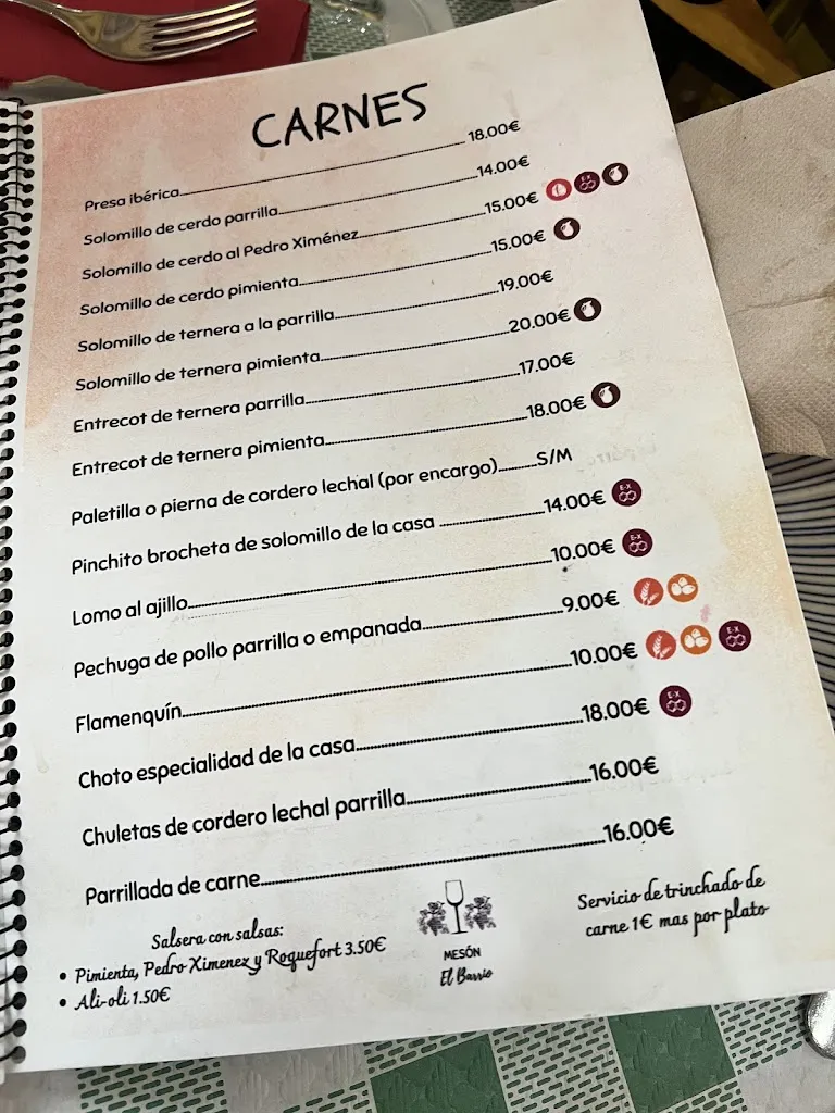 Menu_Mesón el Barrio_Alcalá la Real_image_1
