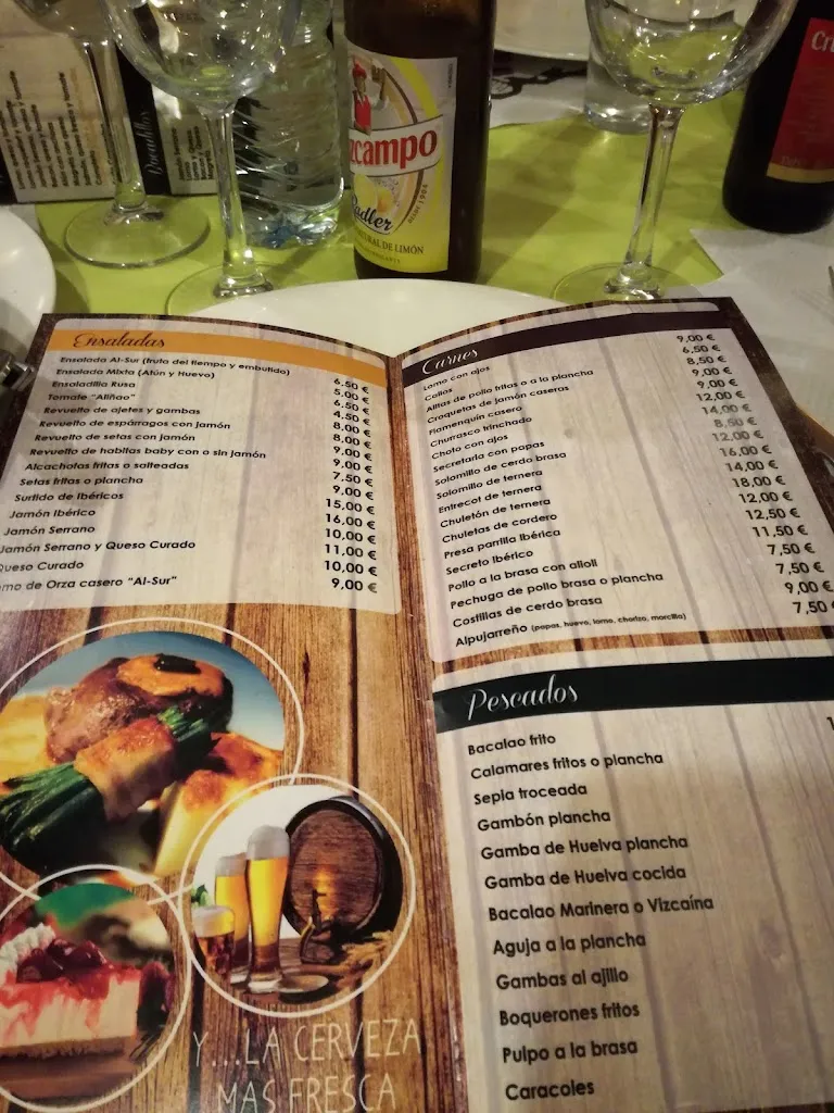 Menu_Mesón al-sur_Alcalá la Real_image_1