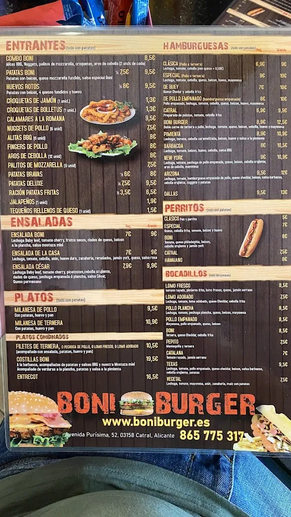 Menu_BONI BURGER_Catral_image_3