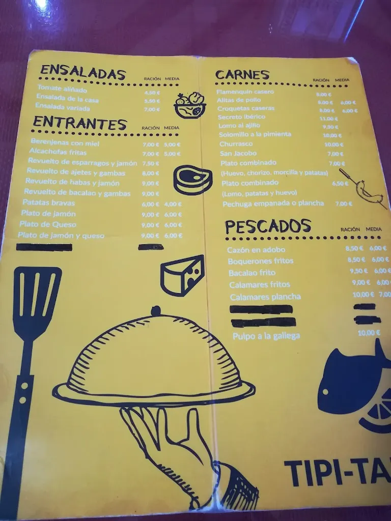 Menu_Bar Tipi Tapa_Alcalá la Real_image_2