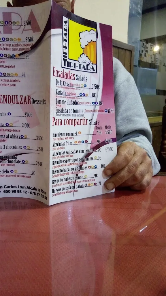 Menu_Bar Tipi Tapa_Alcalá la Real_image_3