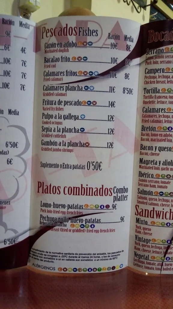 Menu_Bar Tipi Tapa_Alcalá la Real_image_4