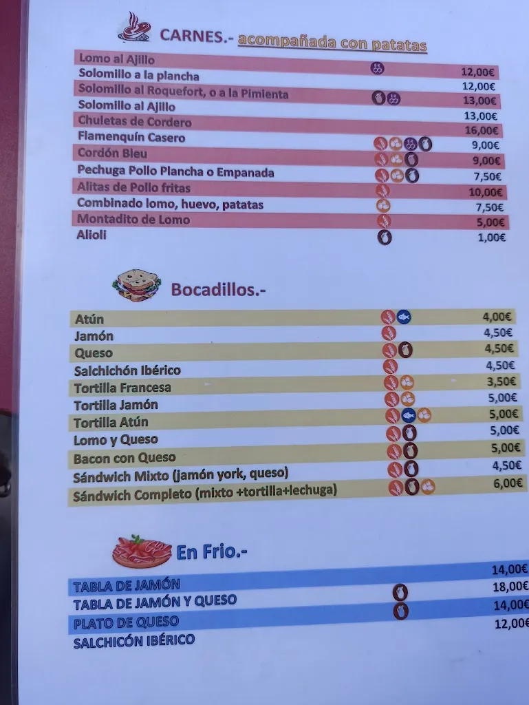 Menu_Café Bar Rio De Oro_Alcalá la Real_image_3