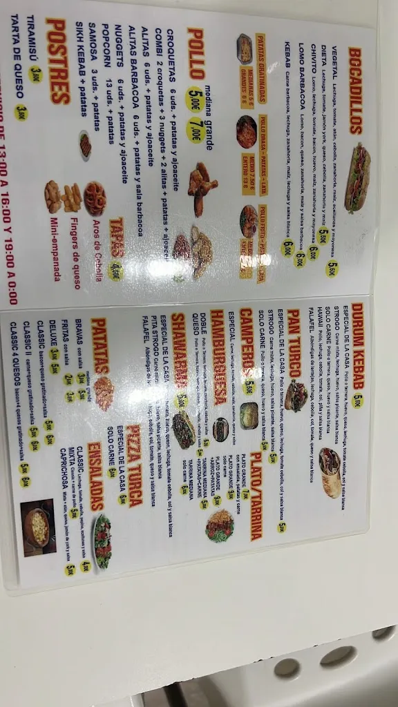 Menu_Alhambra Pizzería - Kebab_Alcalá la Real_image_4