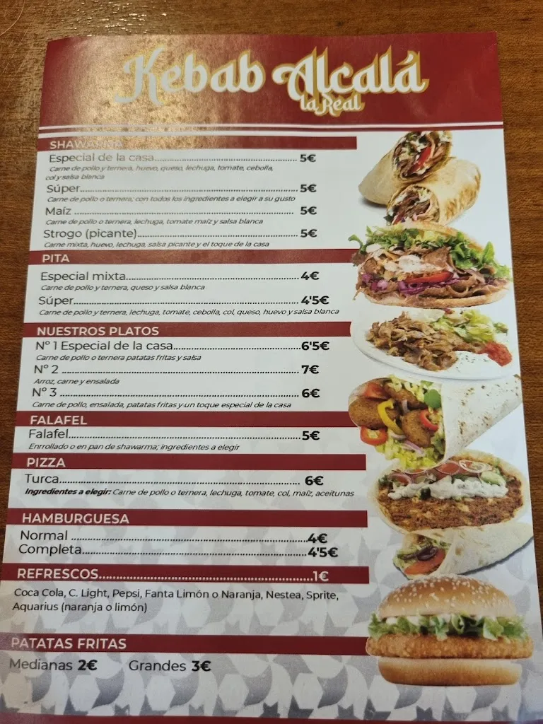 Menu_Kebab Alcalá la real_Alcalá la Real_image_2